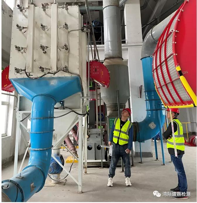 防爆檢測現場