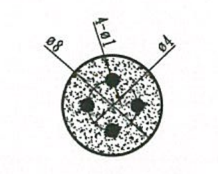 填料最多的芯線數量示意圖