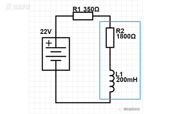 簡單電感電路圖