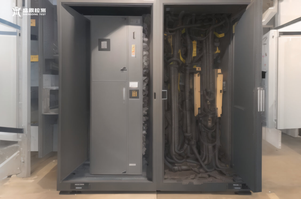 正在進行防爆認證的防爆柜