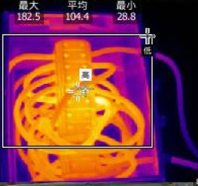 殼體外部的最高表面溫度測量